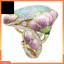 Một thế giới| Phụ Nữ Thanh Lịch Kim Cương Giả Opal Kẻ Sọc Hoa Sen Nhẫn Trang Sức Dự Tiệc