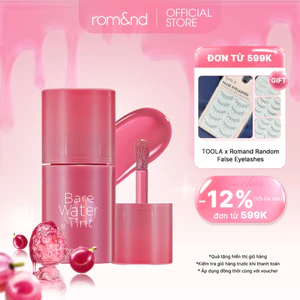Son nước lì tự nhiên Romand Bare Water Tint