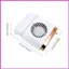 Quạt Ghế Ô Tô Không Dây Sạc USB Ghế Sau Tựa Đầu Làm Mát Ac Cho Mùa Hè Thời Tiết Nóng Chuyến Đi Đường Dài lyuvn