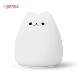Đèn ngủ YOFFOR, Đèn ngủ LED cho mèo điều khiển bằng vòi