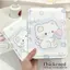 Gương gập mini Hello Kitty ôm kem phong cách mơ mộng siêu đáng yêu