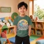 Áo thun bé trai cute hình sóng biển mềm mại Cho bé 2-12 tuổi