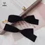 Kẹp Tóc Nơ Nhung Thời Trang Retro Cô Gái Barrettes Phụ Nữ Dễ Thương Bobby Pin Ruy Băng Nơ Mũ Phụ Kiện [Mina]