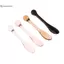 BeautifulHomeA 1 / 3 Chiếc Acrylic Thìa Mỹ Phẩm Muỗng Có Hộp Mặt nạ Kem Bùn Trộn Thìa Dụng Cụ Làm Đẹp Thấm Hút Con Lăn Mặt Applicator VN