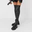 Giày Bốt Nữ Đế Dày Over-the-Knee Giày Bốt Mỏng Hơn Nhìn Cao Cấp Co Giãn Mỏng Giày Bốt Nữ Gợi Cảm Giày Bốt Đàn Hồi Châu Âu Mỹ Size Lớn Giày Nữ20260616