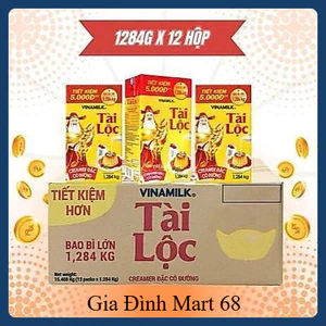 Thùng 12 Hộp Sữa Đặc Có Đường Tài Lộc Vinamilk 1284G Chính Hãng