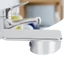 Tay cầm vòi DAYBREAK, Tay cầm vòi trộn Chrome lõi van 50mm, Tay cầm vòi sen nước nóng lạnh bằng hợp kim kẽm bền bỉ Phòng tắm