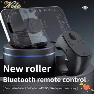 NOTE1 Vòng đeo tay Điều khiển từ xa, Chức năng cuộn Điều khiển từ xa đa chức năng, Kết nối Bluetooth Click Like Page Turner Selfie