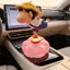 Phong Cách Mới Xoay Được Crayon Shin-Chan Hợp Thời Trang Chơi Hình Trang Trí Xe Người Ảnh Hưởng Giải Nén Máy Tính Để Bàn Trang Trí Quà Tặng