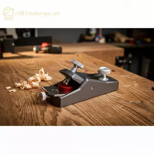 GE Máy bay cầm tay hợp kim nhôm có thể điều chỉnh với núm chính xác Thép sắc bén de dành cho chế biến gỗ Đồ nội thất DIY Dự án VN