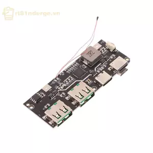 GE QC4.0 + PD3.0 LED Dual USB 22.5W Micro / Type-C USB Mobile 18650 Mô-đun sạc Nhiệt độ / Bảo vệ mạch VN