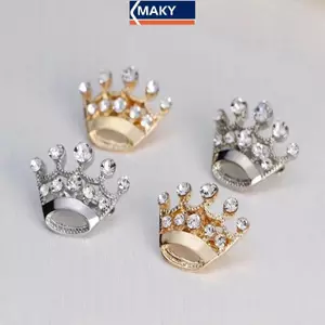 Phụ kiện cá tính MAKY, Kim cương giả, Trâm cài vương miện, Cutouts, Chân sáng tạo cổ điển, Bộ đồ, Nam thời trang VN