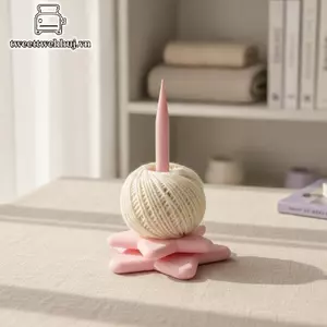 Nhíp 3D In Sợi Đứng Đứng Phụ Kiện Đan Bền Đẹp -Miễn Phí Cho Móc Người Mới Bắt Đầu Len Winder Thủ Công Nhà VN