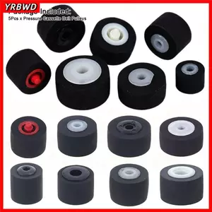 YRBWD 5 Cái Đầu Ghi Băng Pinroller, Con Lăn Áp Suất Cassette Nhựa Cao Su, Với Thiết Kế Trục Đa Đặc Điểm Kỹ Thuật Âm Thanh Tầng Con Lăn Phần Thiết Bị Âm Thanh Lắp