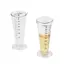 Cốc đo Acrylic cao cấp thực phẩm 100ml có cân - Không chứa BPA, Hoàn hảo để sử dụng nhà bếp và nhà hàng