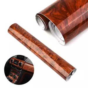 Ziyulinyuk Độ Bóng Cao Xe Stier Chống Thấm Nước Xe Bên Trong Dính DIY Phim Hạt Gỗ Vinyl Decal Đa Năng Phụ Kiện Nội Thất Ô Tô VN