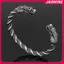 JASMINE Rồng Thép Không Gỉ Vòng Tay Trang Sức Phụ Kiện Thời Trang Viking Vòng Tay Nam Dây Đeo Tay Vòng Tay Cho Nữ Lắc Tay JASMINE