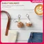 JASMINE Fidget Mini Bánh Clier Nút Đồ Chơi Giảm Căng Thẳng Áp Lực Móc Khóa Dành Cho Học Sinh Tặng Đảng Túi Filler JASMINE
