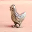 GE Đồng Chắc Chắn Hen Tượng Nhỏ Để Bàn Đồ Trang Trí Vintage Cung Hoàng Đạo Động Vật Các Bức Tượng Mẫu Luy Trang Trí Nhà Cửa Thủ Công Phụ Kiện VN