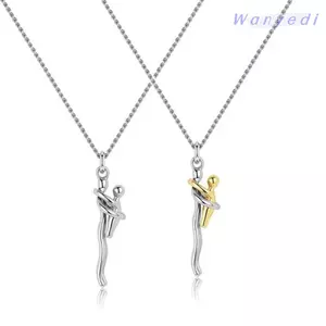 WANYEDI Mẹ Con Ôm Vòng Cổ, Mặt Dây Chuyền Ôm Sang Trọng Mặc Hàng Ngày, Dây Xích Xương Đòn Sáng Tạo Lãng Mạn Có Thể Điều Chỉnh Mặt Dây Chuyền Ôm Quà Tặng Ngày Của Mẹ