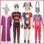 2 Cái / bộ The Amazing Digital Circus cosplay Vải Dangle Jax Kinger Pomni Mặt nạ jumpsuits Trang phục dự tiệc Halloween