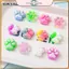 ĐIỆN 10 Chiếc Ngẫu Nhiên Mini Mèo Dễ Thương Móng Vuốt Pinch Vui Vẻ Đầy Màu Sắc Chất Làm Đầy Màu Sắc Để Giảm Áp Lực Phong Cách Hoạt Hình.