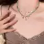 Vintage Hạt Đá Tự Nhiên Nelace Nữ Quyến Rũ Mang Ngôi Sao Mặt Dây Chuyền Có Thể Bị Staed Trang Sức Gothic Quà Tặng Trang Sức [Mina]