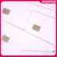 JASMINE Mới 5 Chiếc ISO PVC IC Với SLE4442 Chip nk Thẻ Thông Minh Liên Hệ Thẻ IC An Toàn Trắng JASMINE