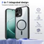 Ốp lưng OPPO A6 Pro 5G Vỏ từ tính trong suốt mờ cho Ốp điện thoại OPPO A6 Pro 4G