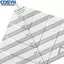 <cosyh>Fabric Ruler Acrylic DIY Quilting Multifunctional Triangular Cutting Guide