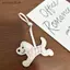 SRVN Dachshund Chó Móc Khóa Mặt Dây Chuyền Dễ Thương Con Chó Con Da PU Móc Khóa Phụ Kiện Túi Động Vật Chìa Khóa Quyến Rũ Trang Trí.