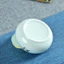 Ấm Trà Gốm Sứ Trắng Nồi Đơn Tròn Di Động Mini Kích Thước Nhỏ Chống Ẩm Celadon Kín Nồi Retro Hộp Quà Tặng Bao Bì A83X