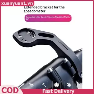 XUAN Xe Đạp Nối Dài Braet Cho Đồng Hồ Tốc Độ GPS Chống Thấm Nước Odometer Đa Năng Giá Đỡ An Toàn Phù Hợp Cho Phiêu Lưu Rides VN