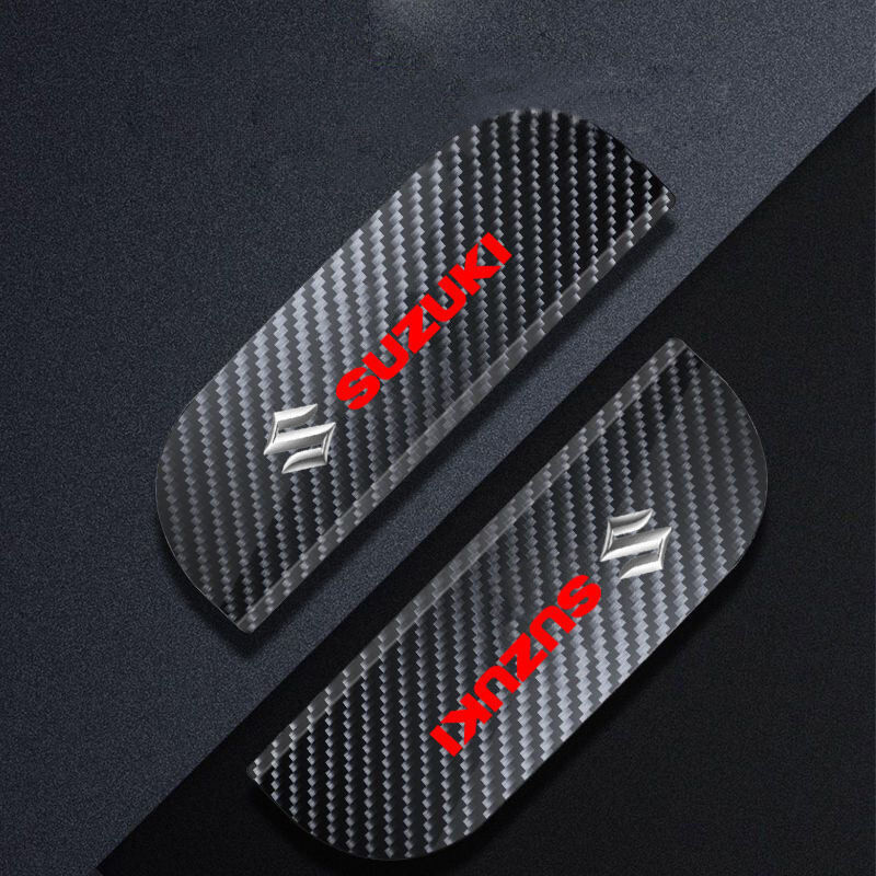 Suzuki Sợi Carbon Gương Chiếu Hậu Mưa Lông Mày Hiệu Quả Cao Chống Mưa Và Chống Thấm Nước Kính Chắn Nắng Trang Trí Xe Hơi Phụ Kiện Cho Swift Vitara Jimny SX4 APV Phụ Kiện