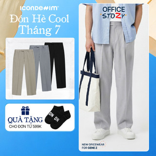 Quần Tây Nam ICONDENIM City Straight Form Straight QTID0076