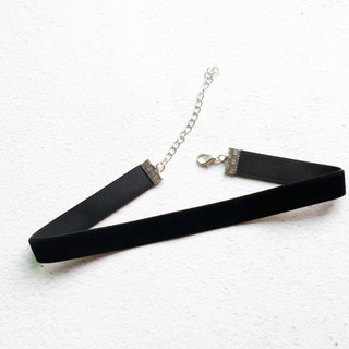Vòng cổ Choker tối giản bằng dây nhung cho nữ, dây cổ tay phong cách Ins