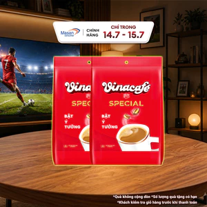 Combo 2 Cà Phê Hòa Tan Vinacafe Special Bịch X 46Stick X 17Gr