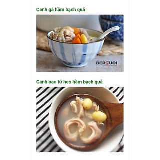 Bạch quả gói 250gr. Hạt bạch quả tươi tách vỏ ép chân không. Nấu chè bạch quả, hầm canh