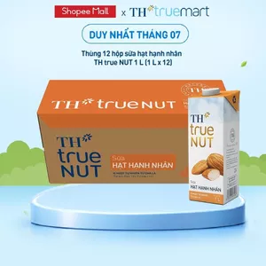 Thùng Sữa Hạt Hạnh Nhân TH true NUT milk 1L (12 Hộp)