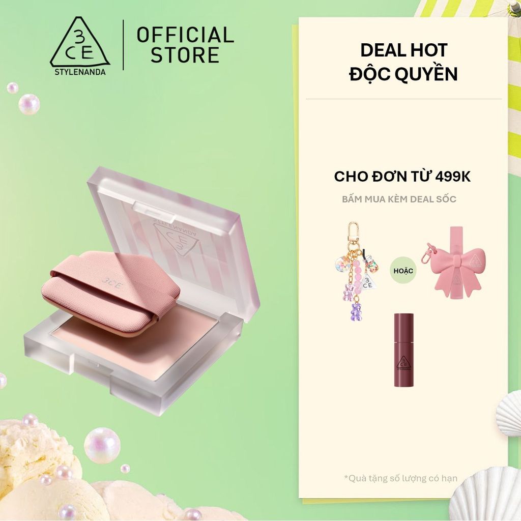 Phấn Sáp Kiềm Dầu 3CE Blur Veil Powder