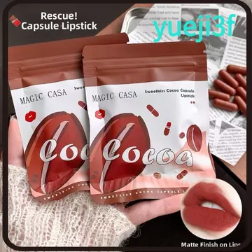 Bộ Son Môi YUEJI Capsule, Bộ Son Môi Mini 10 Màu Lâu Dài, Bộ Son Môi Chống Thấm Nước Di Động Nhung Matte Kết Cấu Không Dính Bộ Thuốc Sử Dụng Hàng Ngày