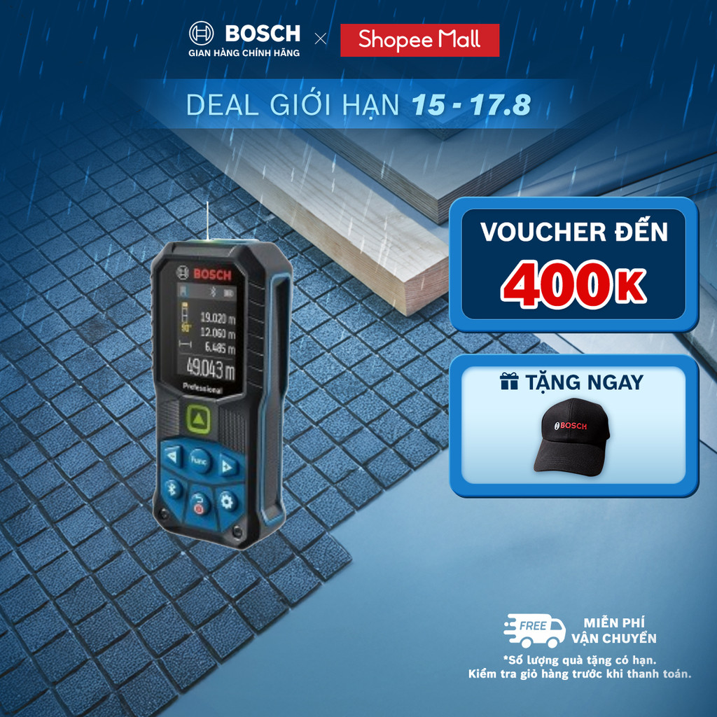 Máy đo khoảng cách Bosch GLM 50-27 CG