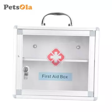Tủ Sơ Cứu Có Thể Khóa Sơ Cứu Tủ Treo Tường Hộp Sơ Cứu Hộp Bảo Quản Hộp Bảo Quản Có Ngăn Chống Bụi Và Cửa Sổ Acrylic Trong Suốt Thích Hợp