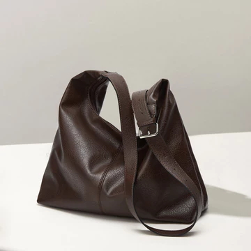 Women's Vintage PU Leather Underarm Bag – for Work