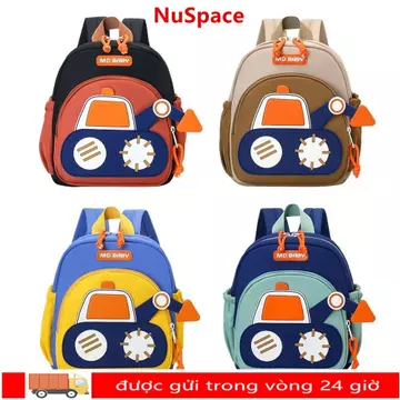 Ba lô trẻ mới biết đi NUSPACE cho bé trai, Ba lô mẫu giáo chống nước, Ba lô trẻ em mở rộng Mini dễ thương Ba lô trẻ em chống mài mòn cho trẻ em chăm sóc ban ngày