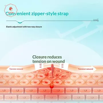 AACAR Dây Kéo Band-aid Không Đau Vết Thương Đóng Miếng Dán Vết Thương Không Sọc Miếng Dán Dán Zip Suture Giảm Dây Hỗ Trợ Ngoài Trời Di Động Mới