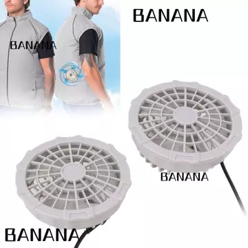 Quạt làm mát BANANA1, Quạt có thể điều chỉnh tốc độ Quạt Vest đa chức năng, Quạt thông gió đa năng chạy bằng USB di động ngoài trời