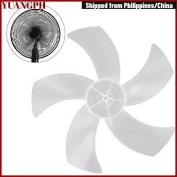 Lưỡi quạt YUANGPH, Quạt năm cánh bằng nhựa gió lớn, Quạt sàn lá tiếng ồn chậm cho quạt bệt Quạt bàn Quạt treo tường