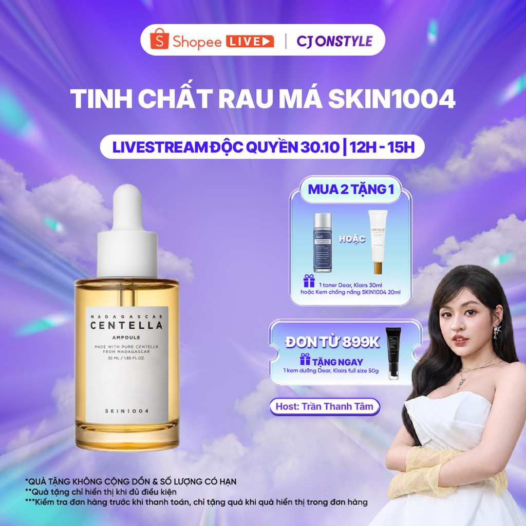 Tinh chất Skin1004 Madagascar Centella Ampoule lành tính, làm dịu da