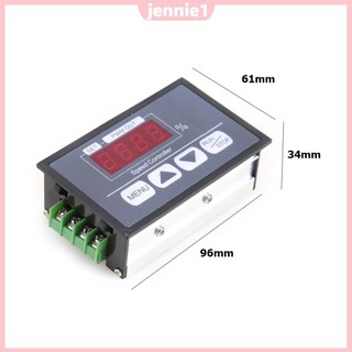 Soft Start Stop Bộ điều khiển màn hình kỹ thuật số Bộ điều khiển tốc độ động cơ DC 6-60V 30A [jennie1.vn]